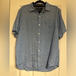 Nautica Short Sleeve Button Down
